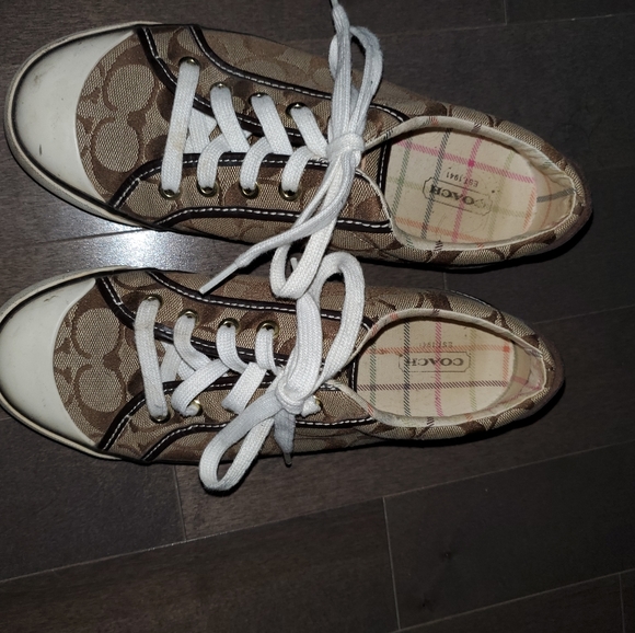 Coach Barrett Sneakers, size 8B - Picture 2 of 4